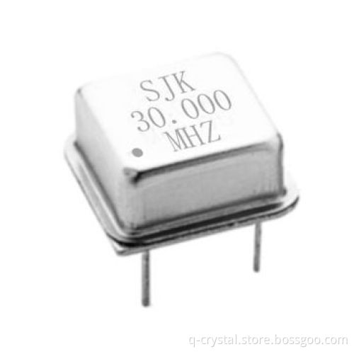 Dip 8 Oscillator, 65.536MHz Frequency, Sized 12.9 x 12.9mm, 3.3V/5V Supply Voltage